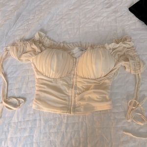 Corset crop top by FashionNova